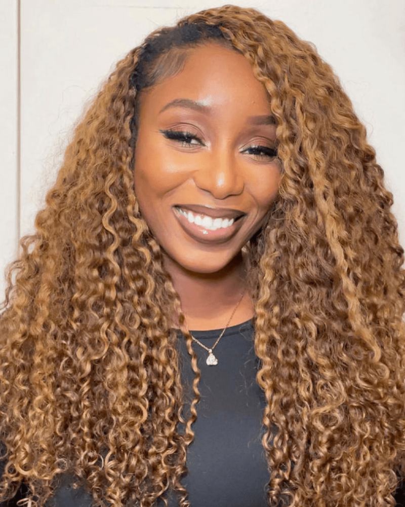 Highlights Ombre Burmese Curly_model