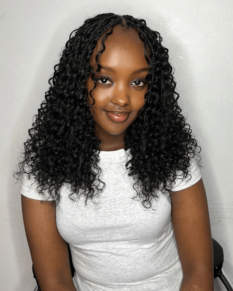 Afro Kinky Curly Crochet_model