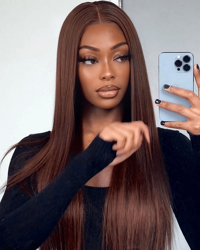 straight-hair-chocolate-brown-color-wig_model