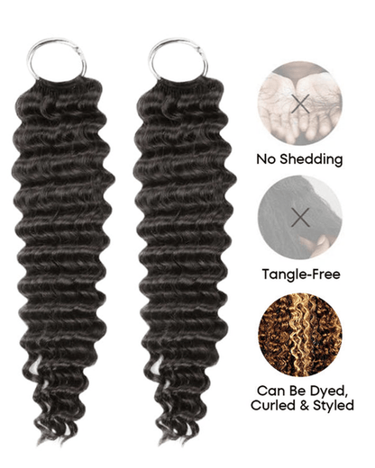 Deep Wave Crochet Human Hair_product