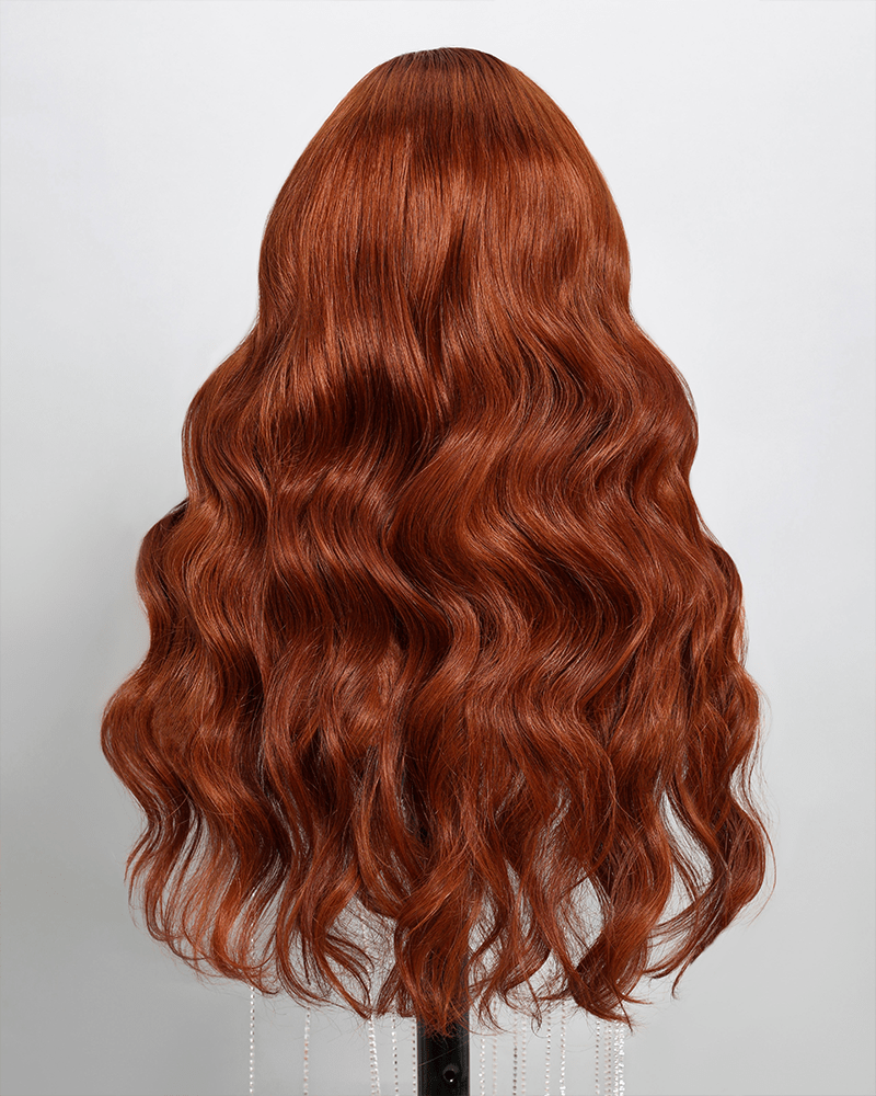 Ginger Orange Body Wave 7x6/13x6 Glueless Human Hair Lace Wig