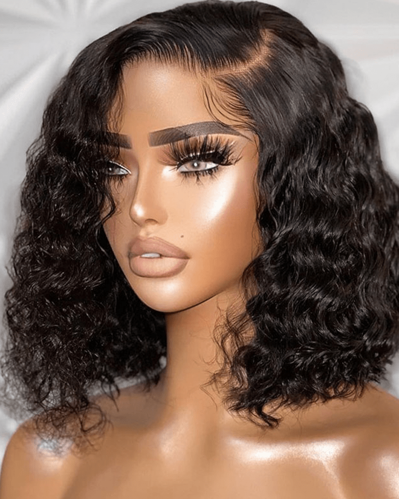Shoulder Length Water Wave Short Bob_product