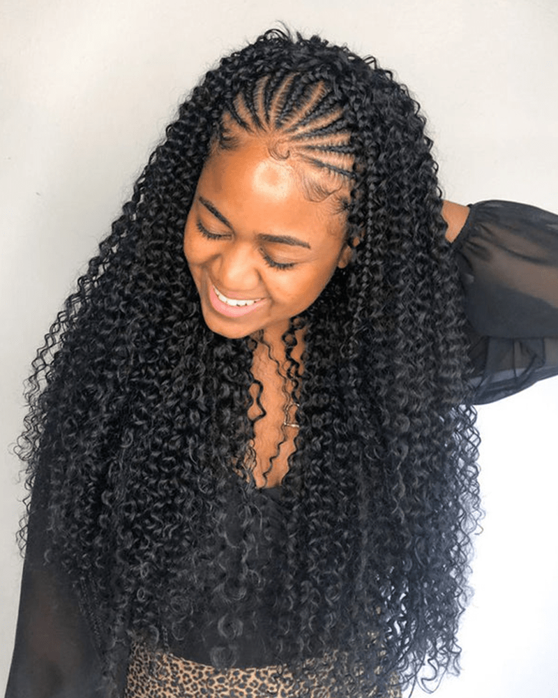 Afro Kinky Curly Crochet_model
