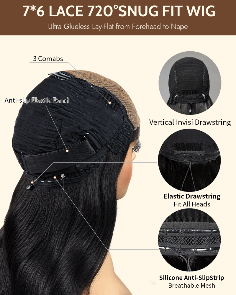 7x6 Lace 720 Snug Fit Wig_detail