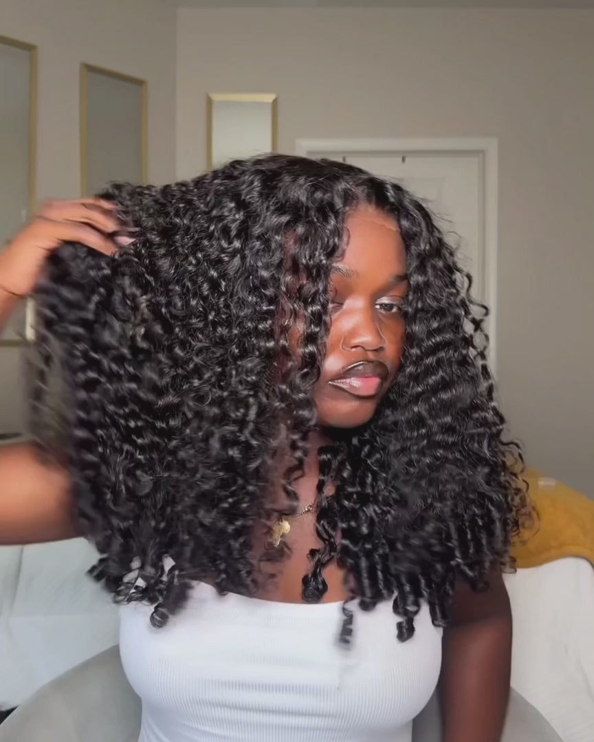 burmese curly wig_video