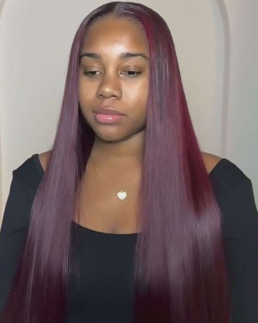 99J Burgundy Straight_video